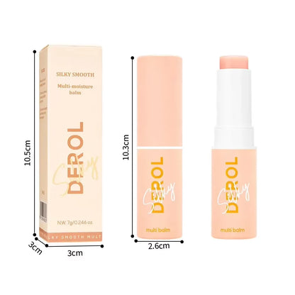 Multi Moisturizing Stick Collagen Anti-Wrinkle Balm Lighten Eye Lip Neck Fine Lines Brighten Dry Skin Nourish Not Sticky Cream